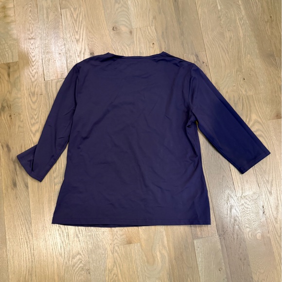 Worth Deep Purple Blouse - Picture 3 of 4